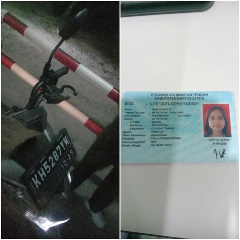 Tiket hilang sudah bayar denda