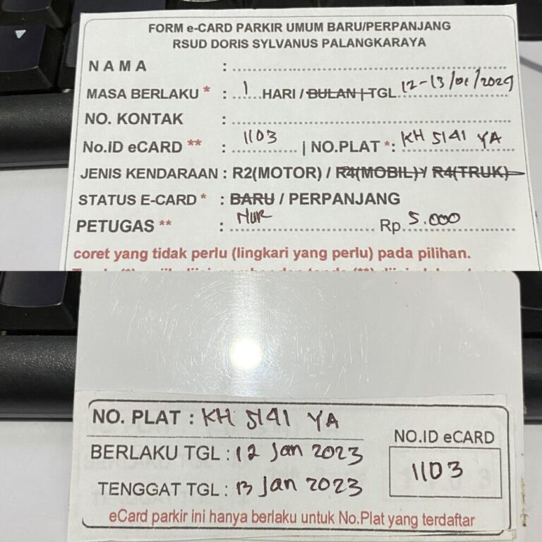 Member perpanjang ID 1103