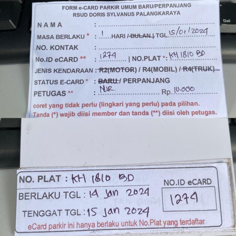 Member perpanjang ID 1274