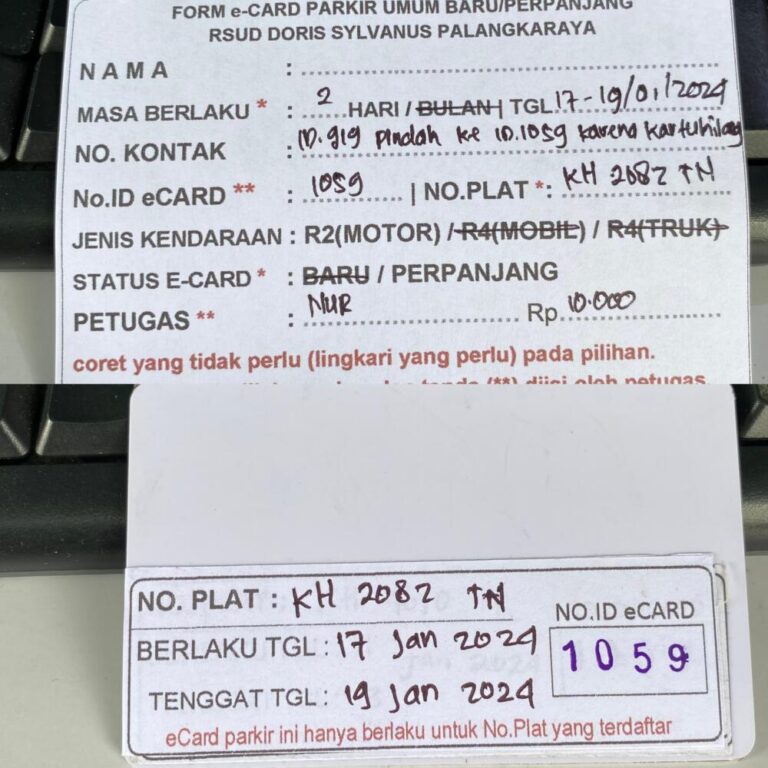 Member ID 919 pindah ke ID 1059