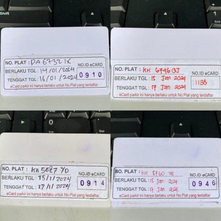 Kartu kembali ID 910, 1138, 914, 946