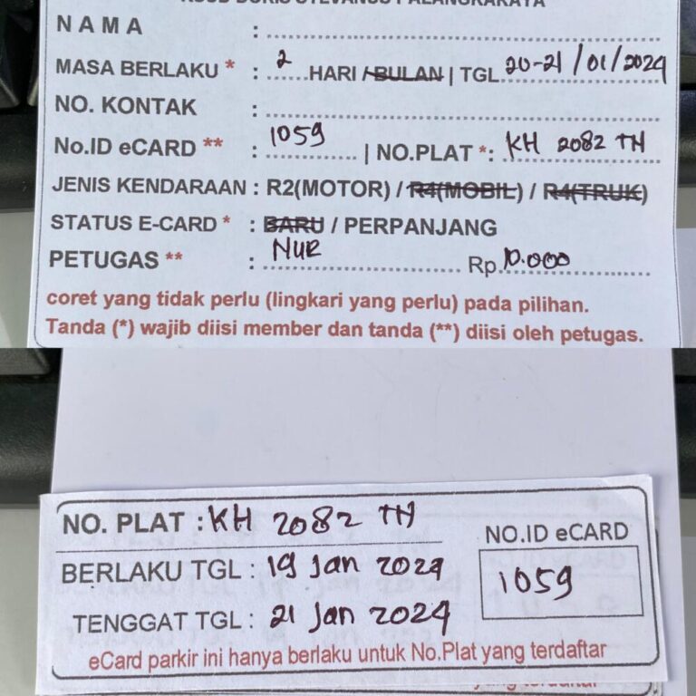 Member perpanjang ID 1059