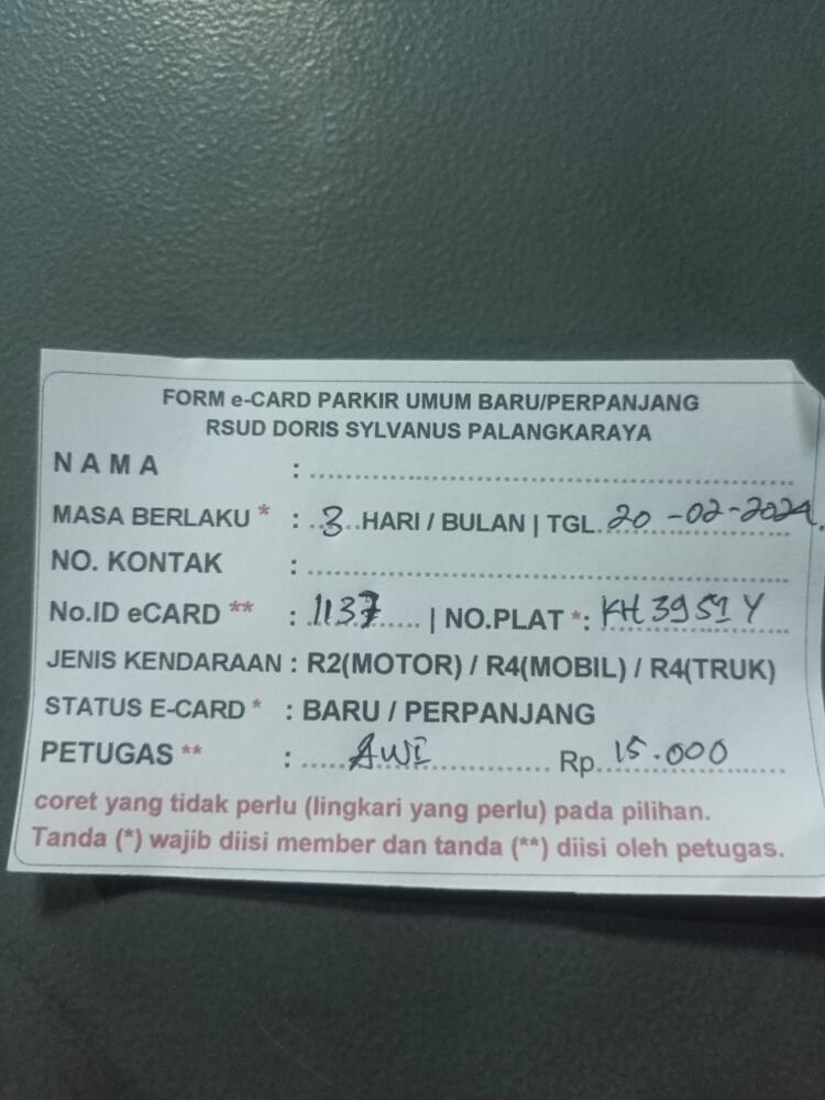 Perpanjang kartu