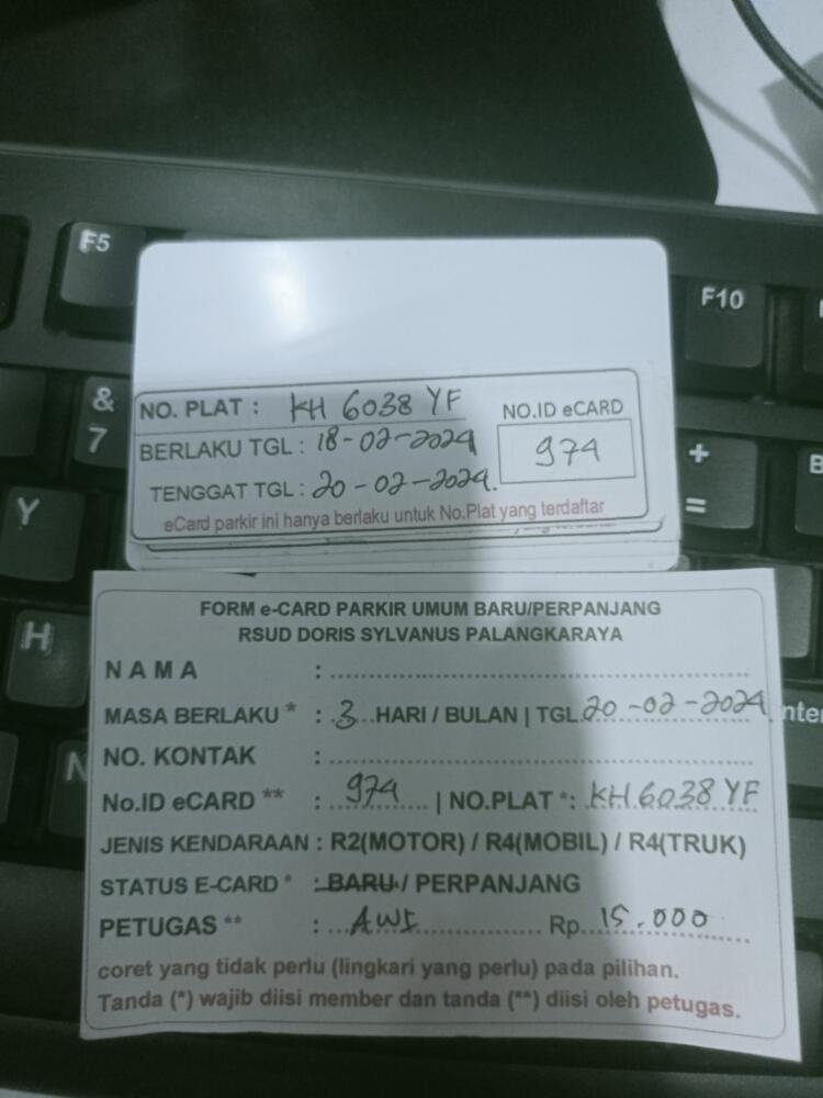 Perpanjang kartu