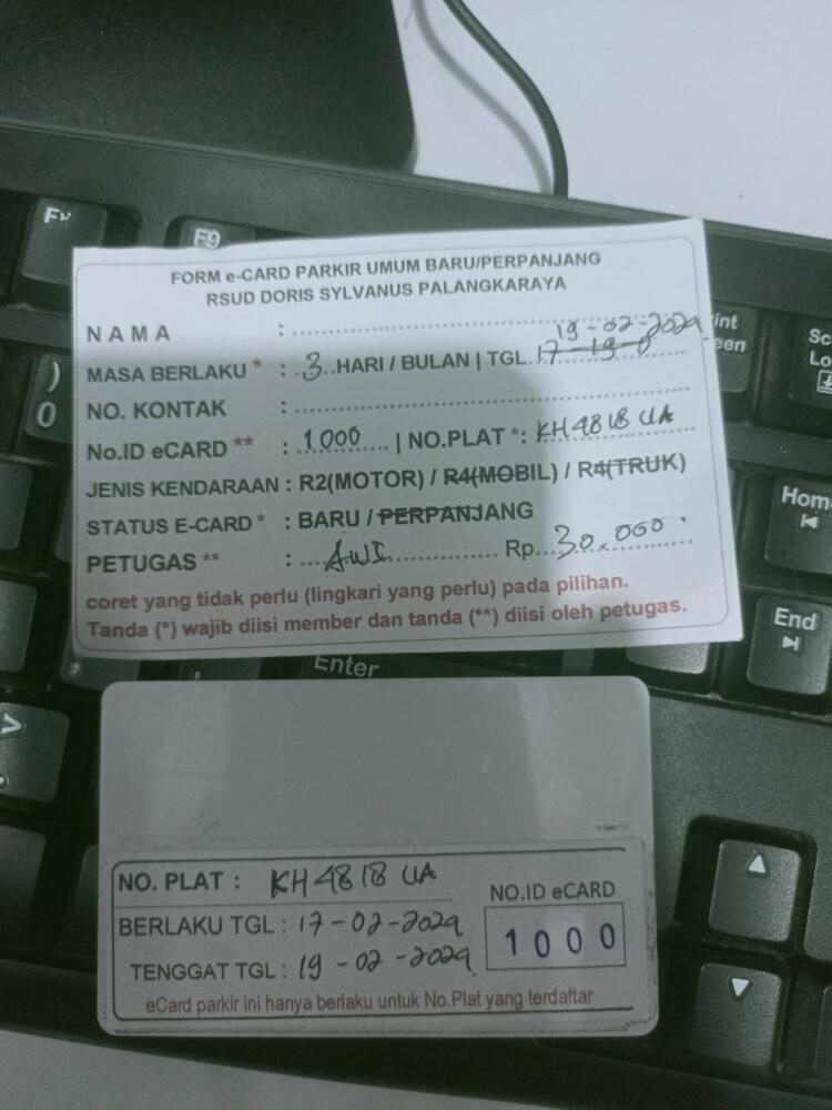 Perpanjang kartu