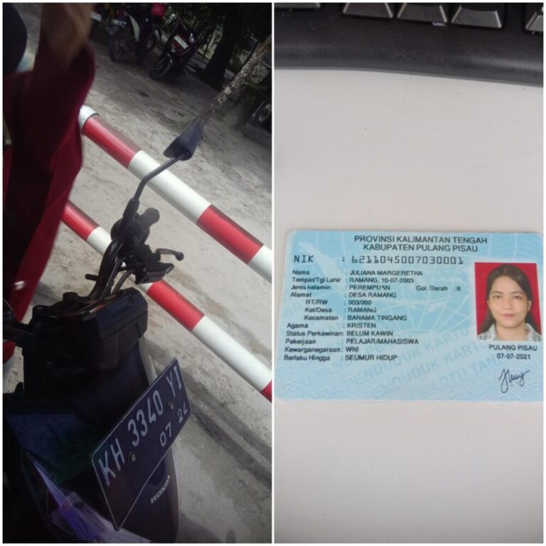 Tiket hilang sudah bayar denda