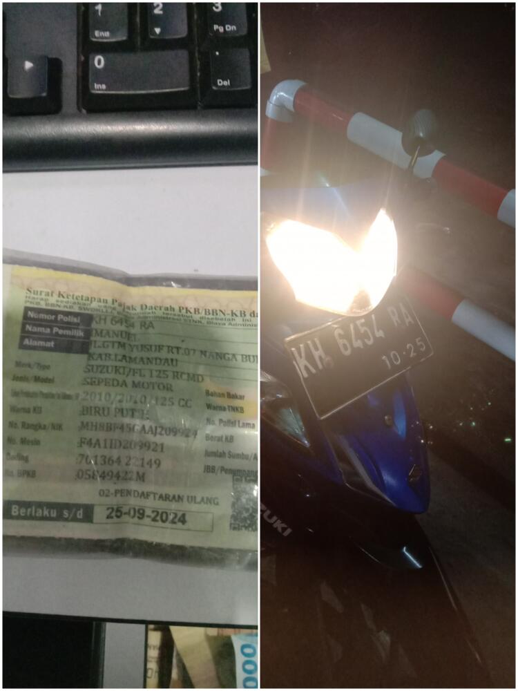 Tiket hilang sudah bayar denda