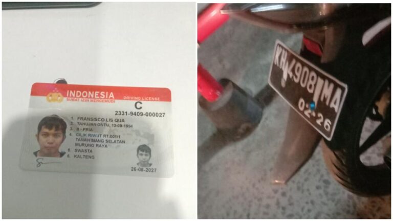 Tiket hilang sudah bayar denda