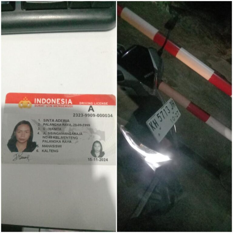 Tiket hilang sudah bayar denda