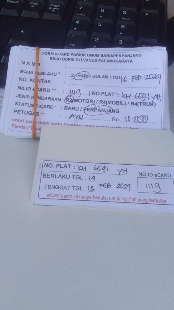 PERPANJANG KARTU ID:1119