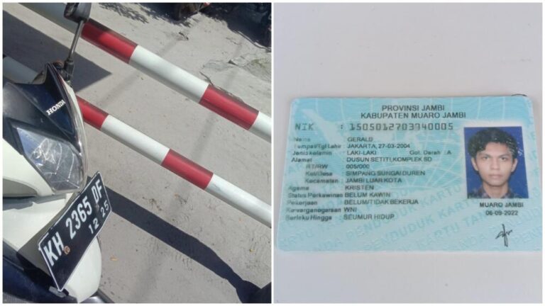 Tiket hilang sudah bayar denda