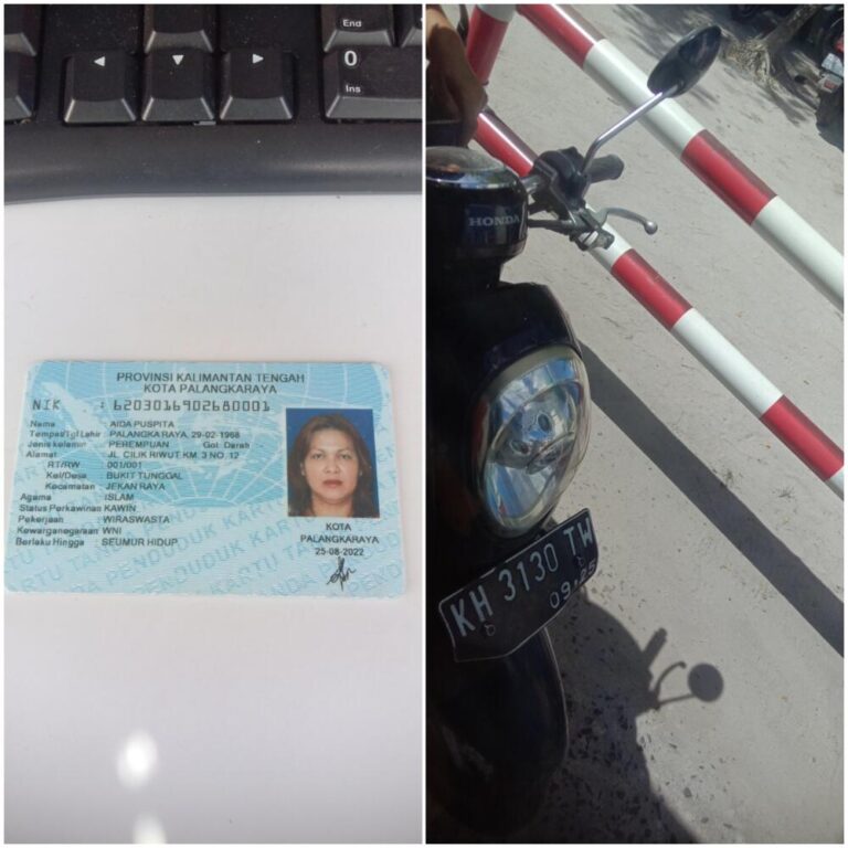 Tiket hilang sudah bayar denda