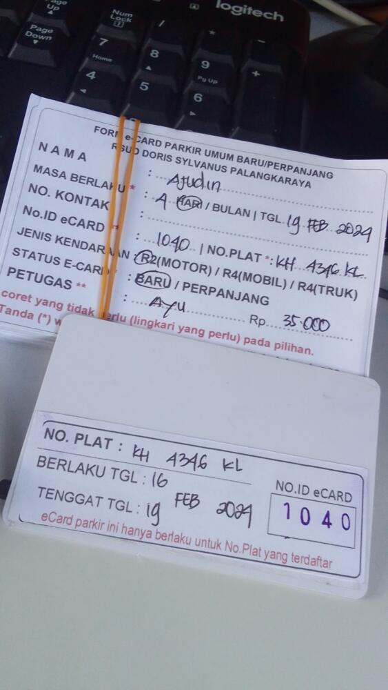 kARTU MEMBER BARU ID:1040