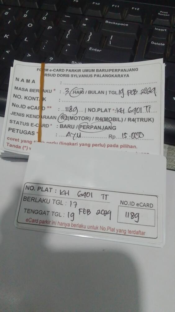 PERPANJANG KARTU ID:1189