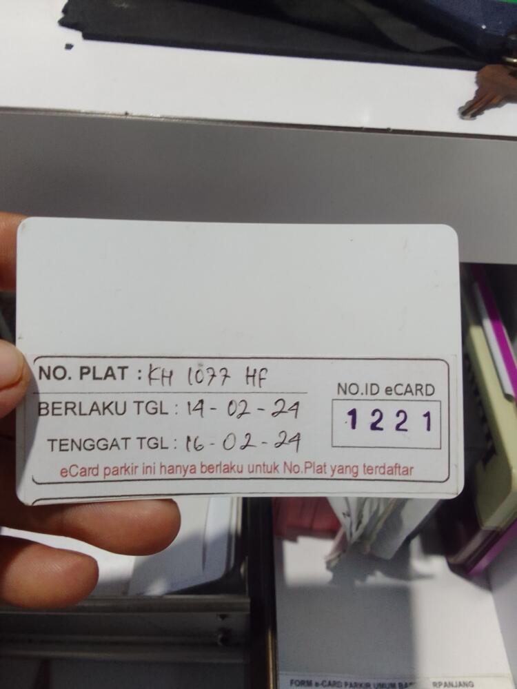 Kartu kembali