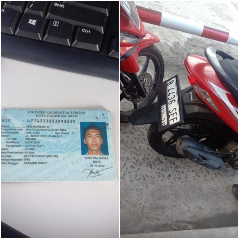 Tiket hilang sudah bayar denda