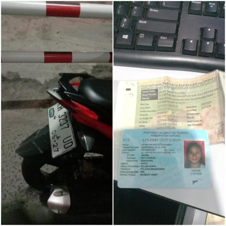 Tiket hilang sudah bayar denda