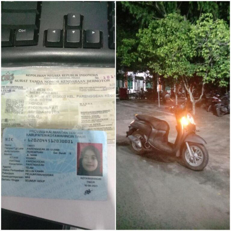 Tiket hilang sudah bayar denda