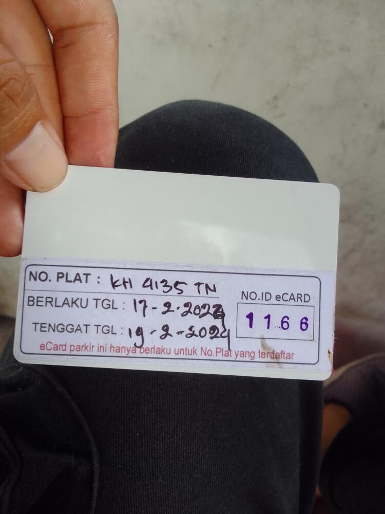 Kartu kembali