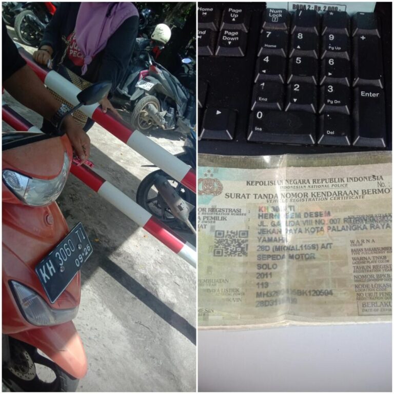 Tiket hilang sudah bayar denda