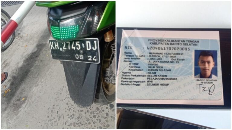 Tiket hilang sudah bayar denda