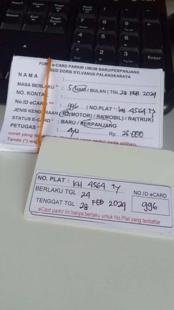 PERPANJANG KARTU ID:996