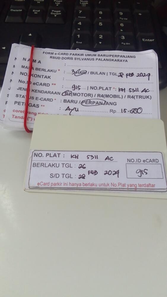 PERPANJANG KARTU ID:915