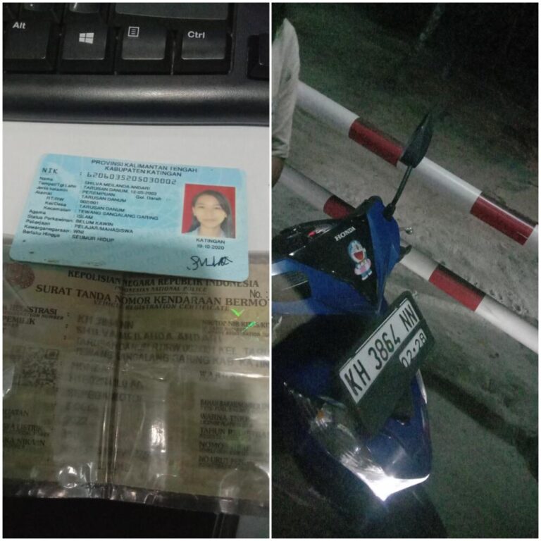 Tiket hilang sudah bayar denda