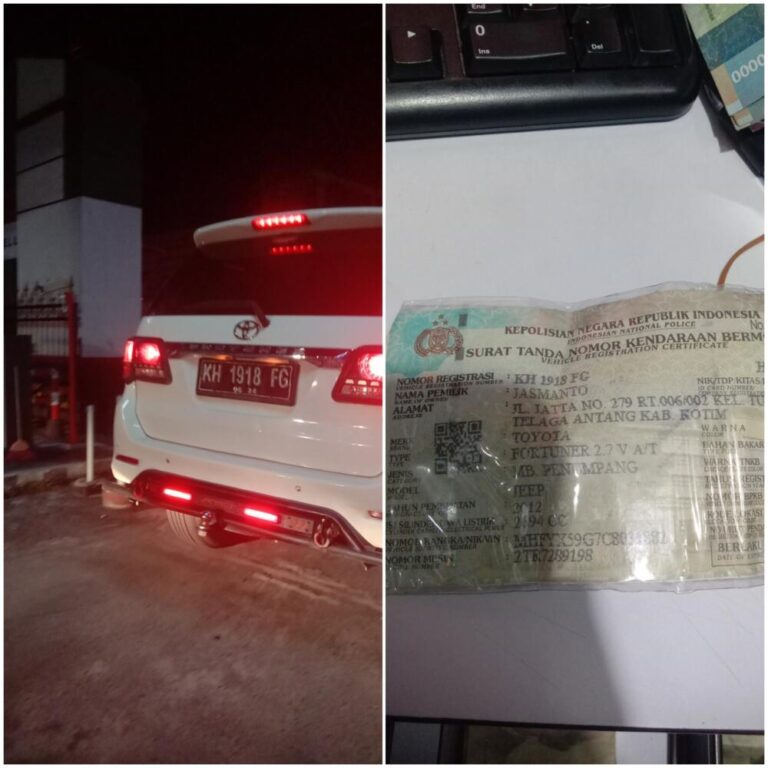 Tiket hilang sudah bayar denda