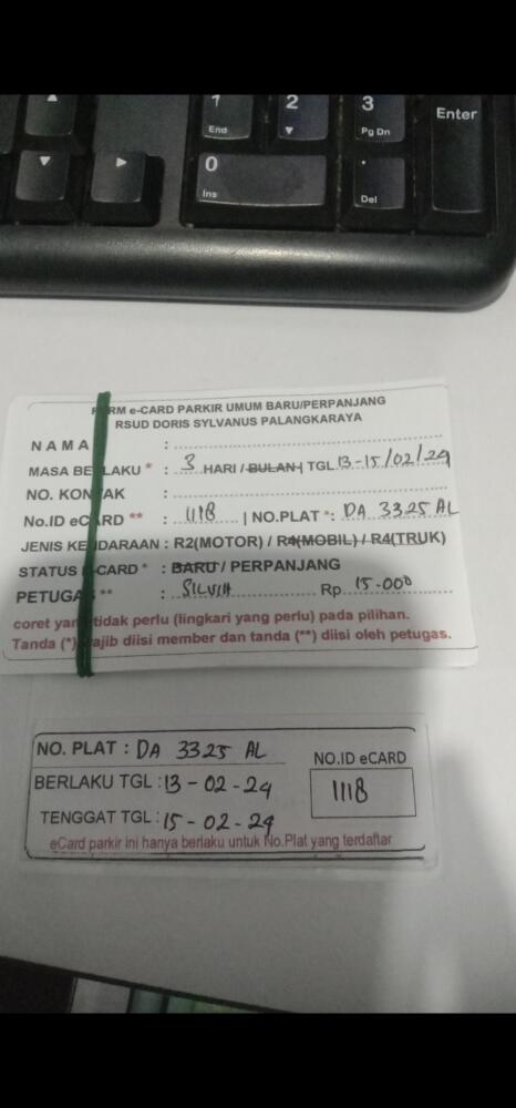 Perpanjang member id 1118