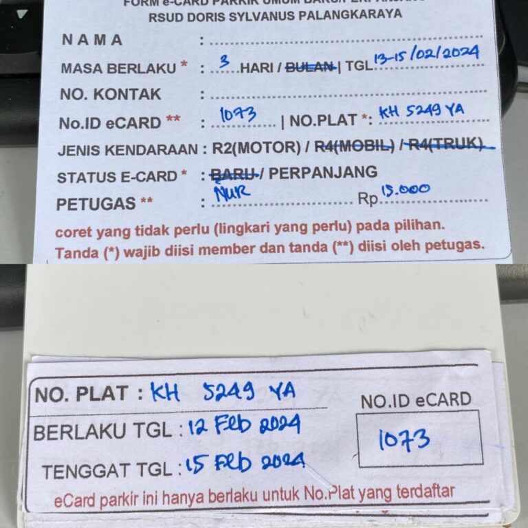 Member perpanjang ID 1073