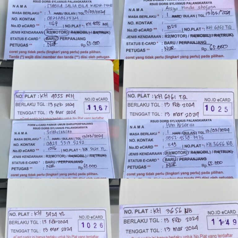 Member baru ID 1167, 1025, 1026, 1149