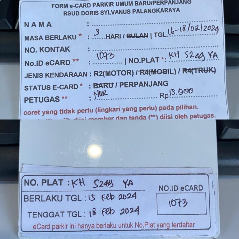 Member perpanjang ID 1073