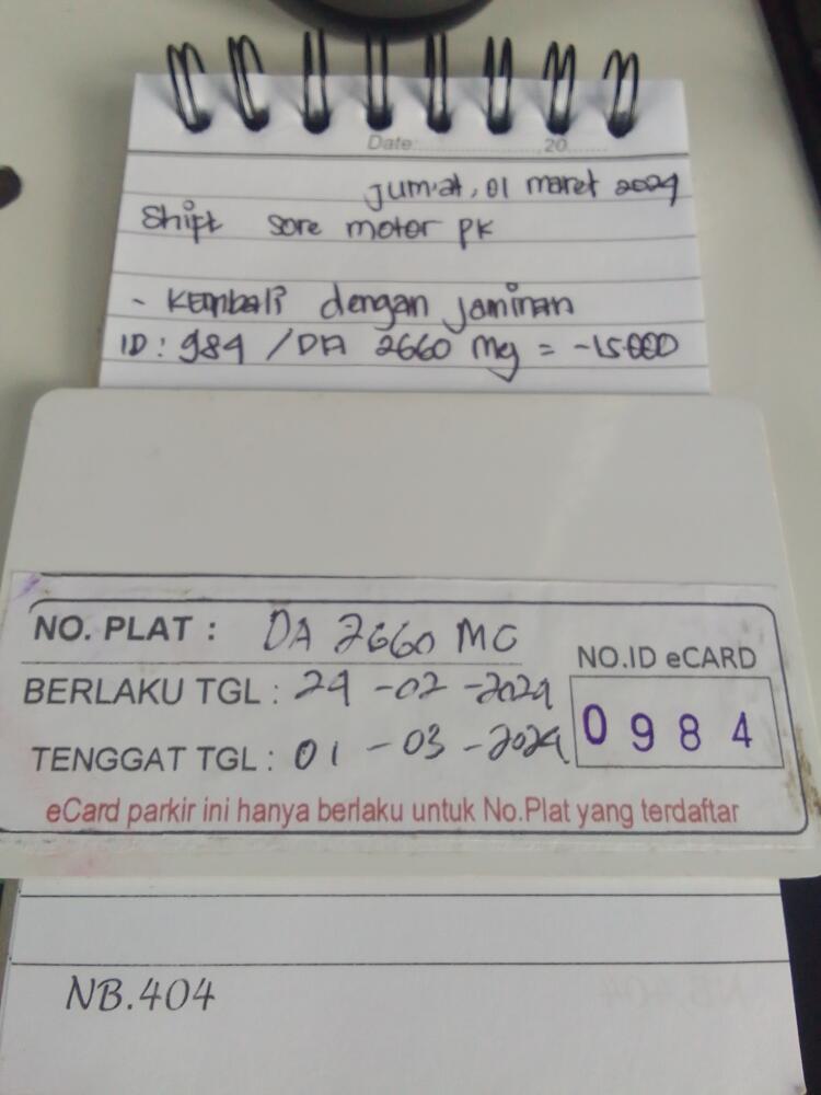 KARTU KEMBALI ID:984