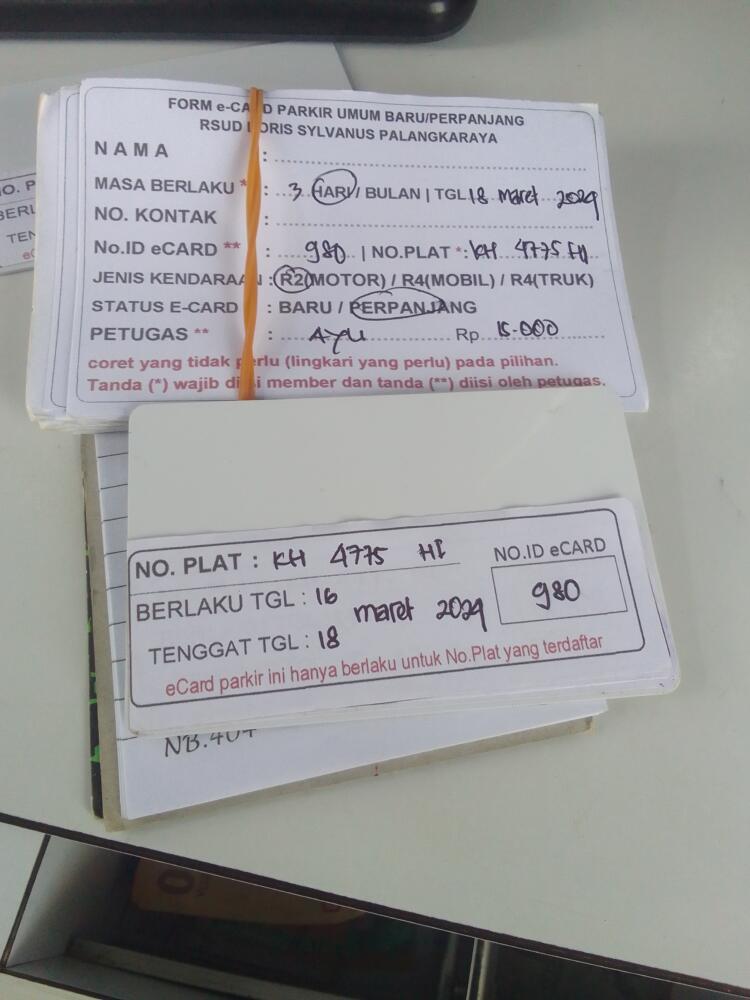 PERPANJANG KARTU ID:980