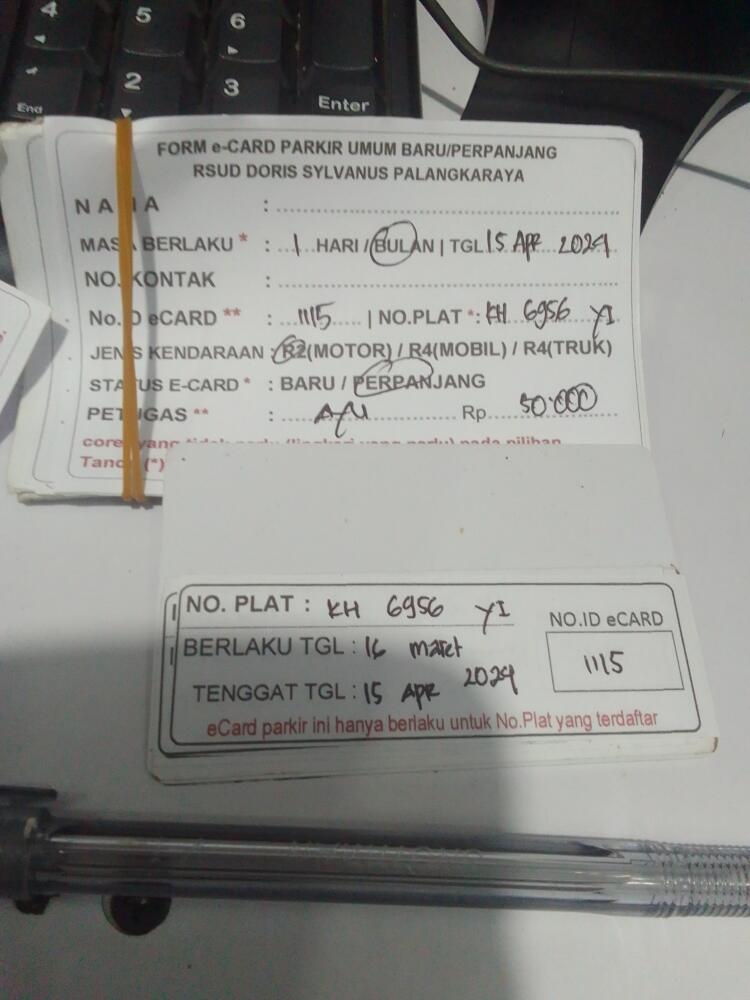 PERPANJANG KARTU ID:1115