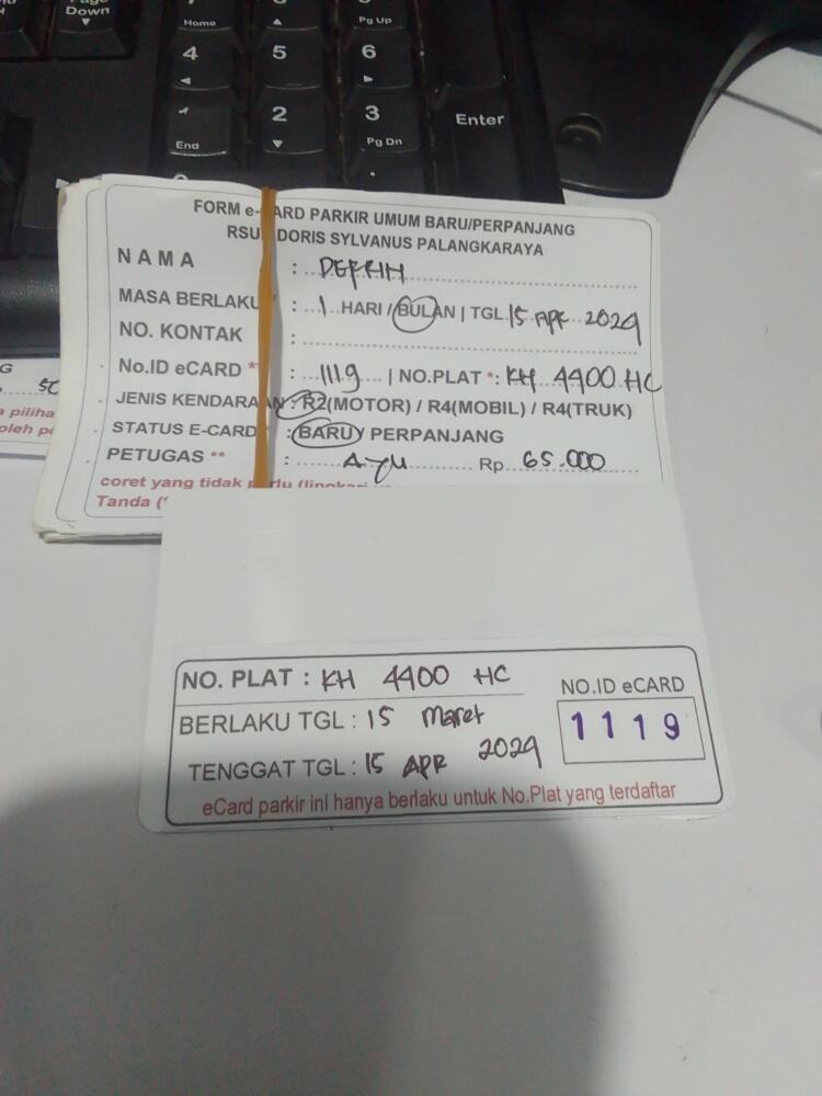 PERPANJANG KARTU ID:1119