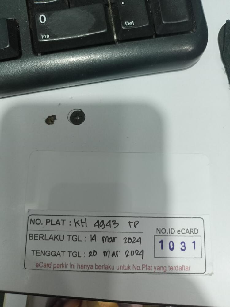 Kartu kembali