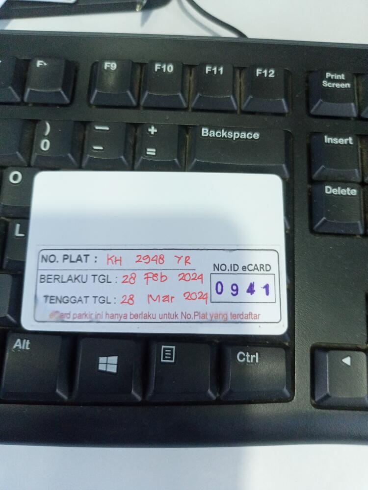 Kartu kembali