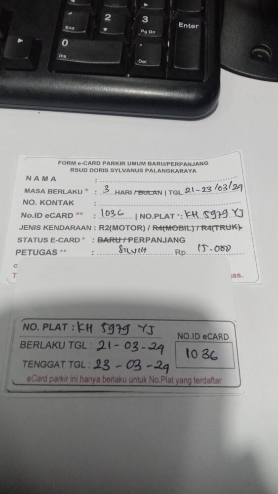 Perpanjang member id 1036