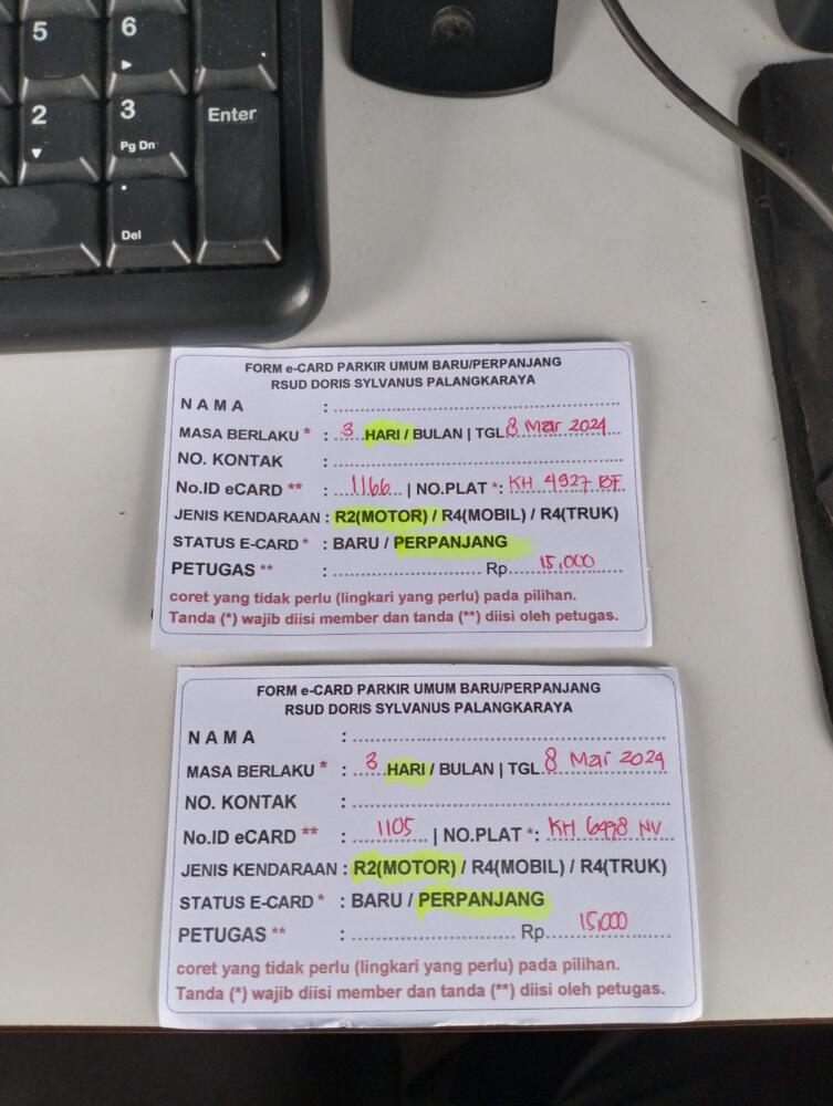 PERPANJANG MEMBER 1105, 1166