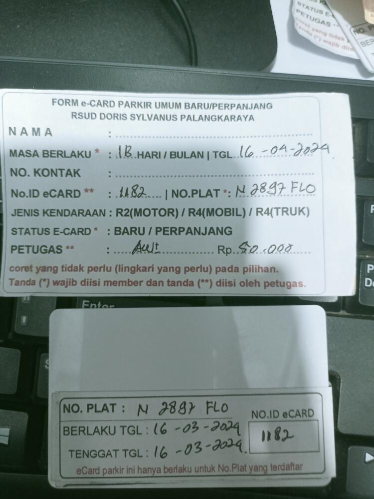 Perpanjang kartu