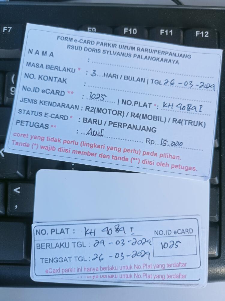 Perpanjang kartu