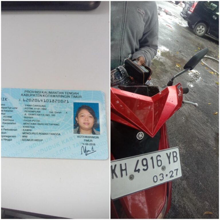 Tiket rusak sudah bayar denda