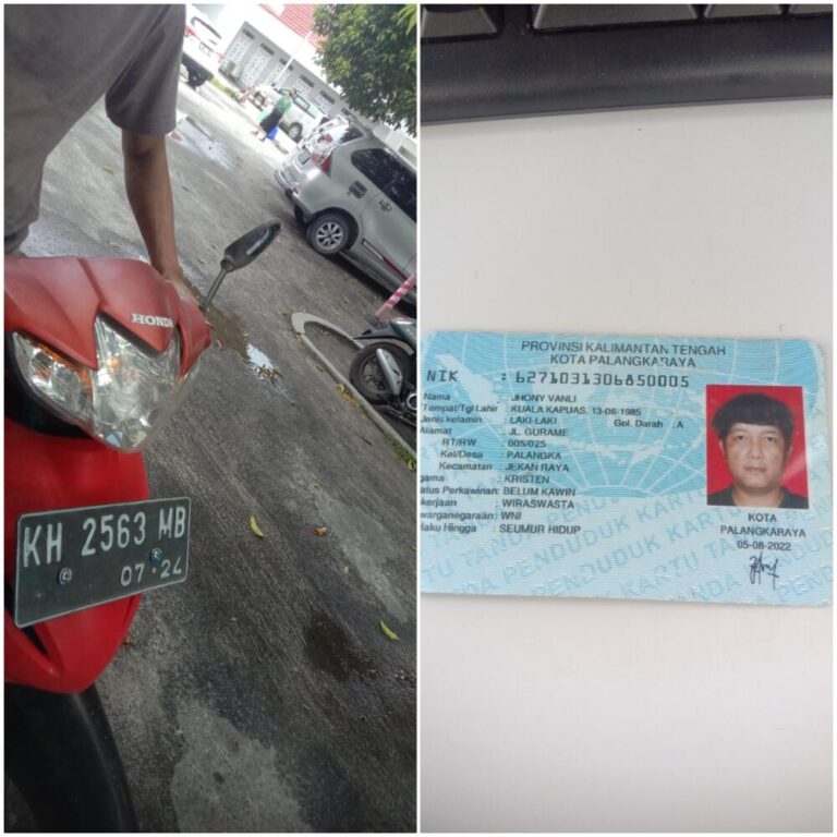 Tiket hilang sudah bayar denda