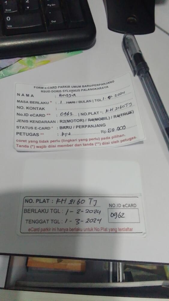 PERPANJANG KARTU ID:962