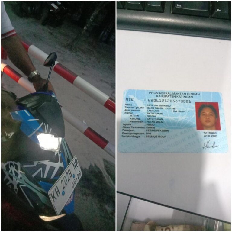 Tiket hilang sudah bayar denda