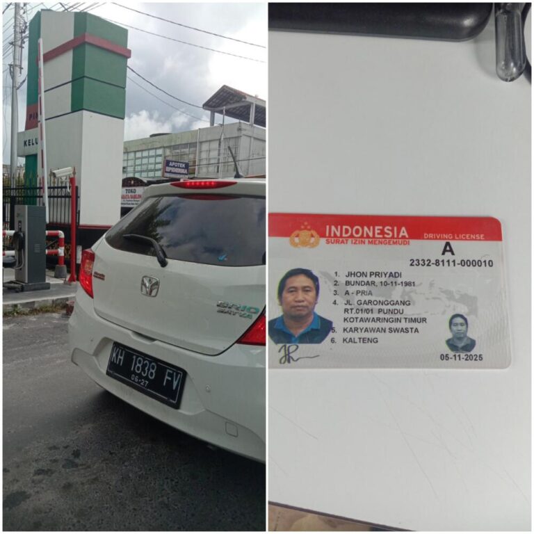 Tiket hilang sudah bayar denda