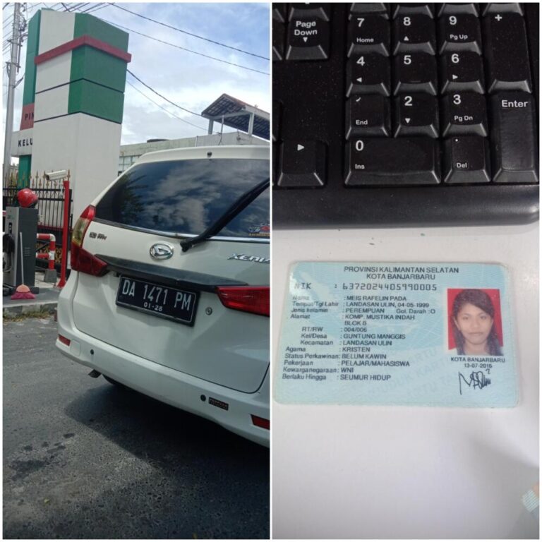 Tiket hilang sudah bayar denda