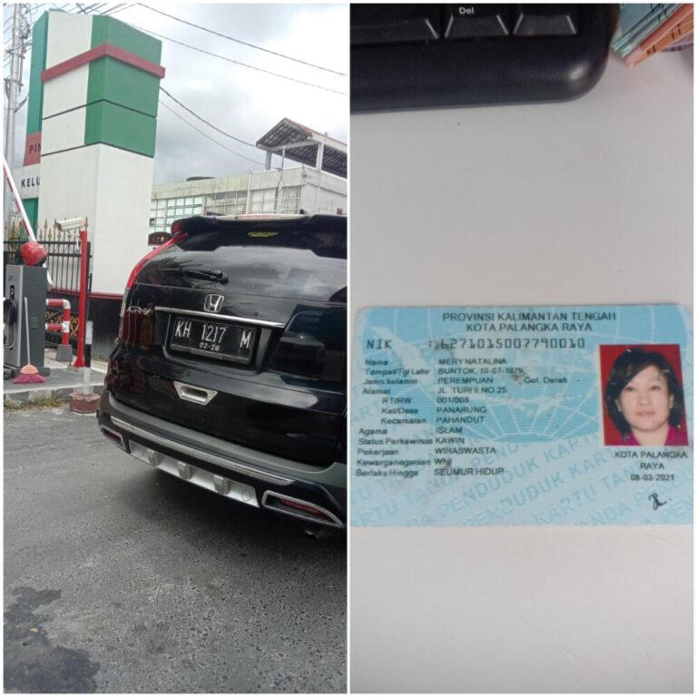 Tiket hilang sudah bayar denda